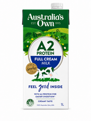A2 Protein Full Cream Milk 1L - Australia's Own