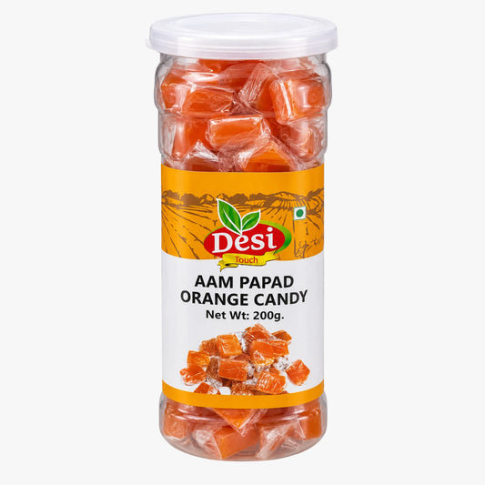 AAM Papad Orange Candy 200g - Desi Touch