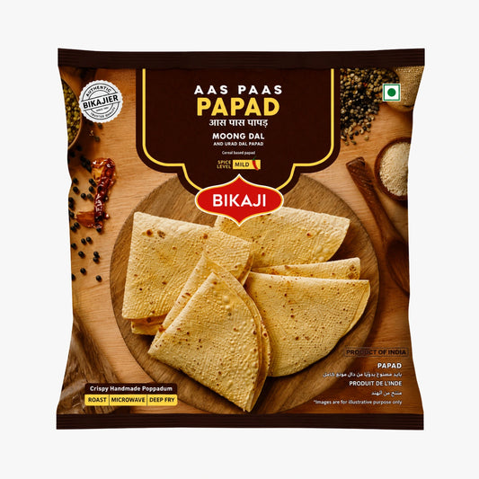 Aas Paas Papad 250g - Bikaji