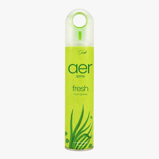 Aer Spray Fresh Lush Green Room Freshener 220Ml - Godrej