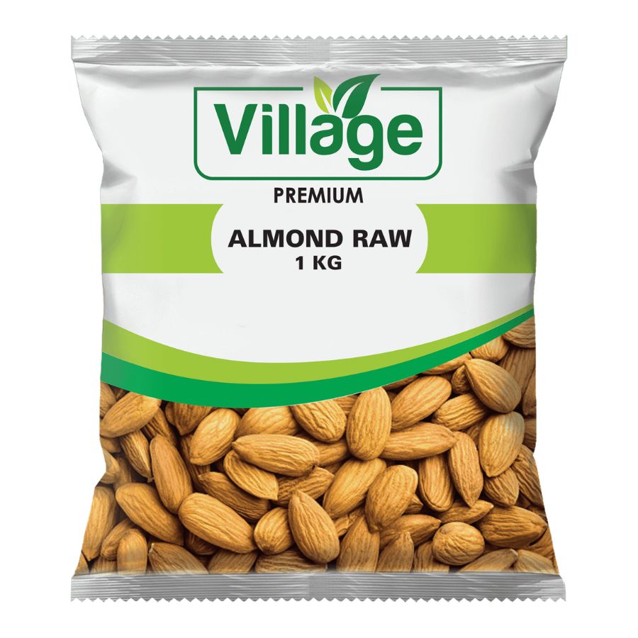 Almond Raw 1kg - Village