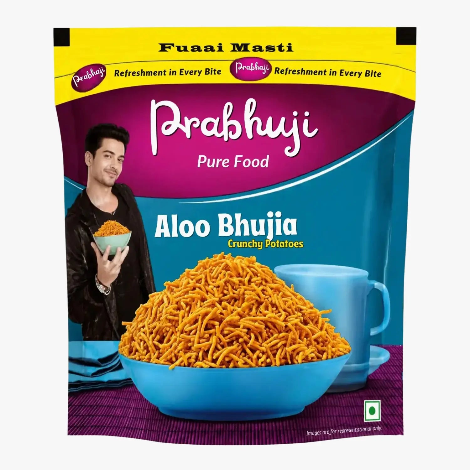 Aloo Bhujia (Crunchy Potatoes) 400g - Prabhuji
