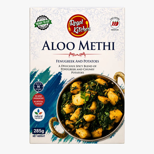 Aloo Methi 285g (RTE) - Regal Kitchen