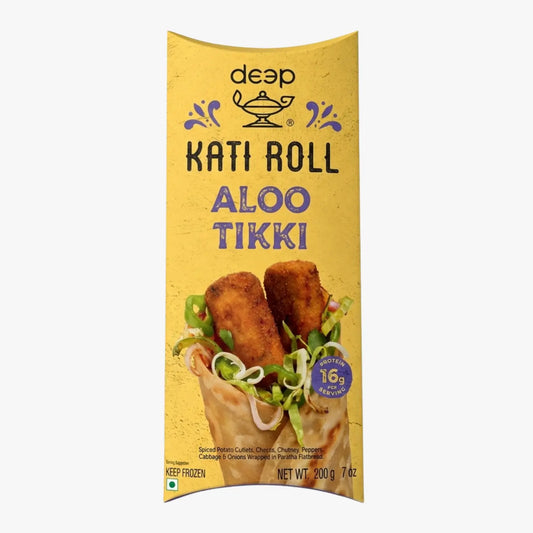 Aloo Tikki (Kathi Roll Frozen) 200g - Deep