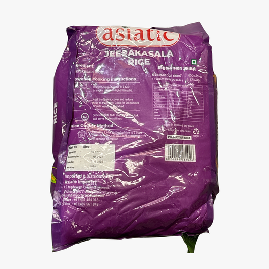 Asiatic JeeraKasala Rice 5kg