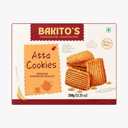 Atta Cookies 350g - Bakitos
