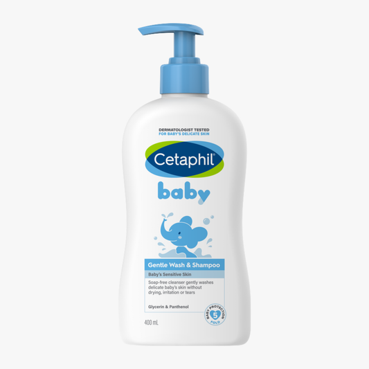 Baby Wash & Shampoo 400Ml - Cetaphil