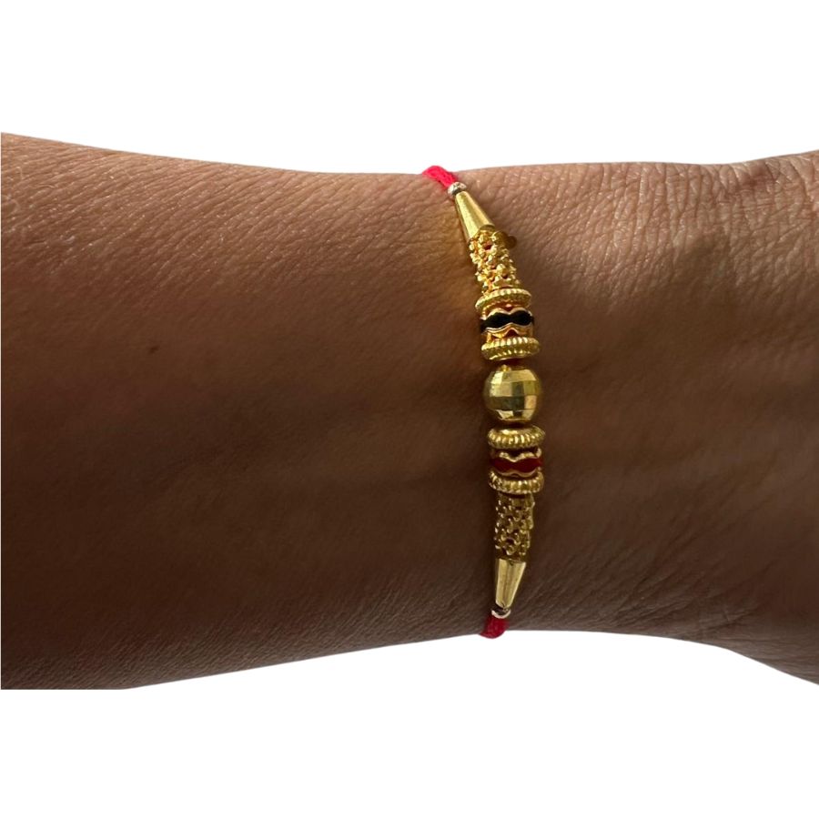 Beautiful Golden Rakhi