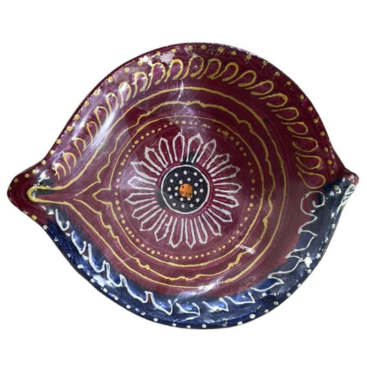 Big Decorated Diya (Design#5)