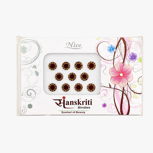 Big Maroon Bindi Pack - Sanskriti
