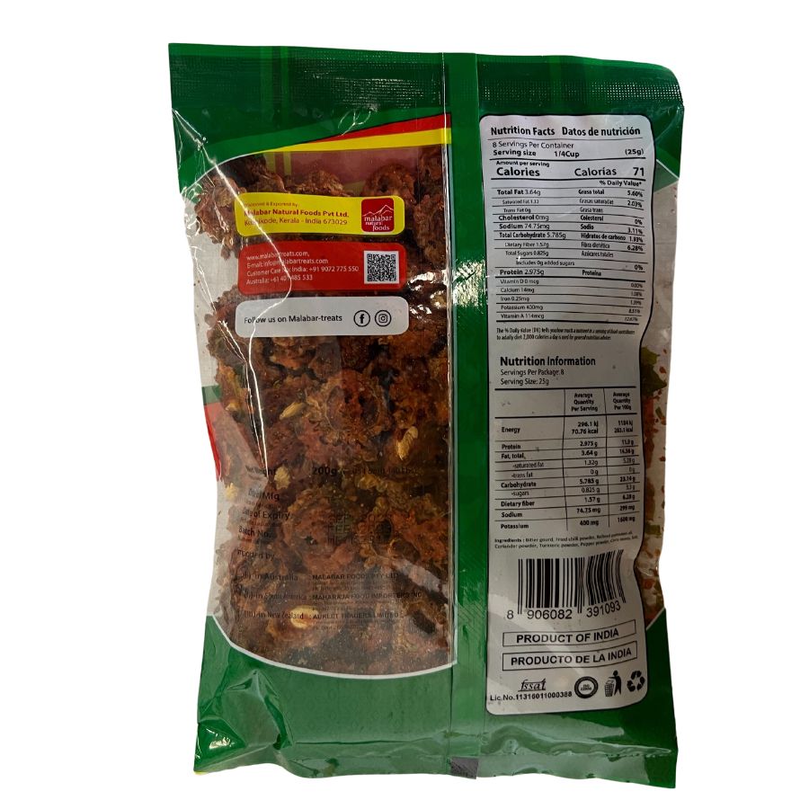 Bittergourd Chips 200g – Malabar Treats