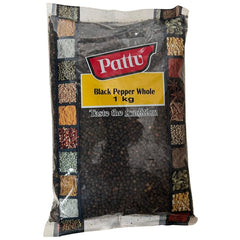 Black Pepper Whole 1kg - Pattu