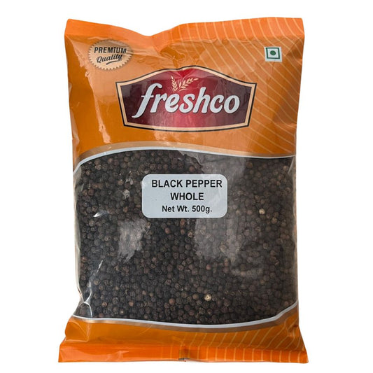 Black Pepper Whole 500g - Freshco