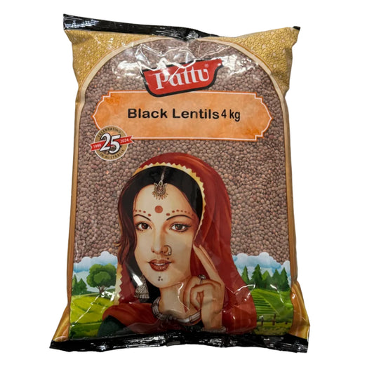 Black Lentils 4kg - Pattu (Masoor Dal)
