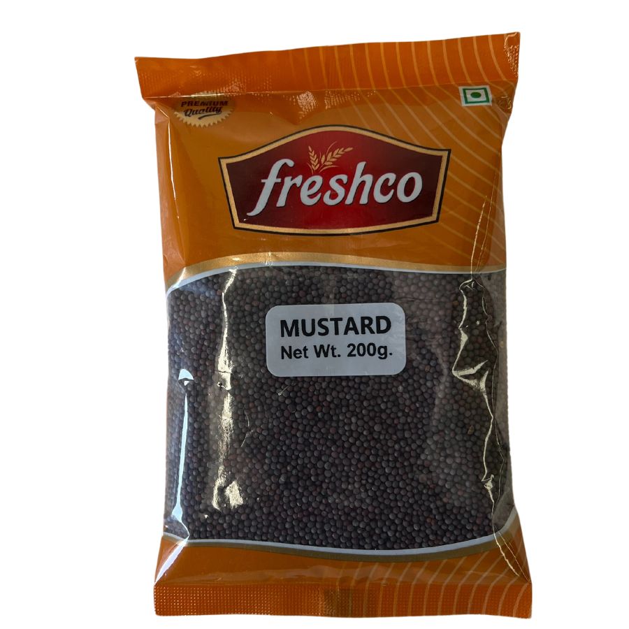 Brown Mustard Whole 200g - Freshco