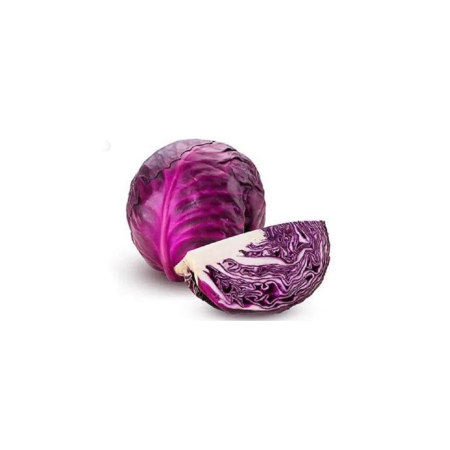 Cabbage Each Half Red Cabbage Each Fresh | Fresh Veggies | Groceries | Tales of India
