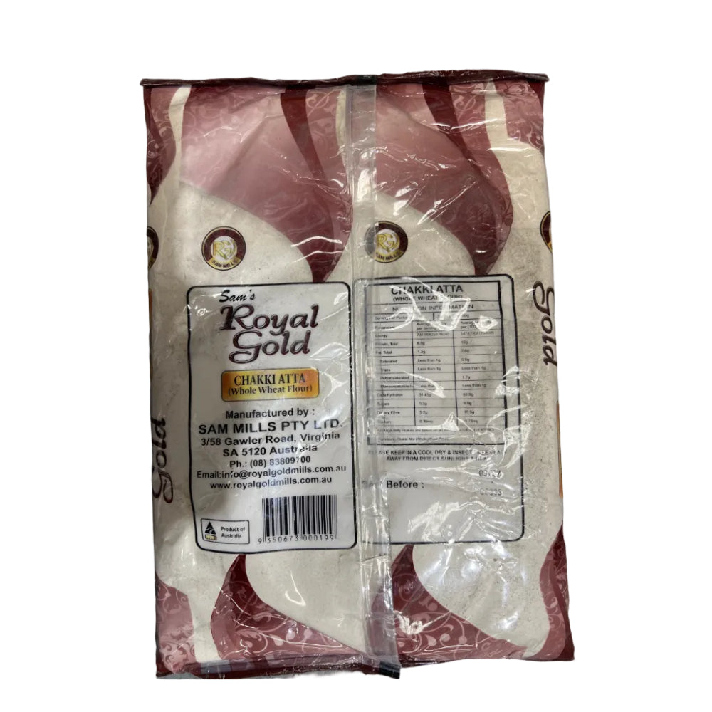 Chakki Atta Whole Wheat Flour  Royal Gold 1