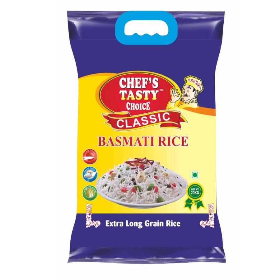 Chef Tasty Extra Long Rice Basmati 20kg