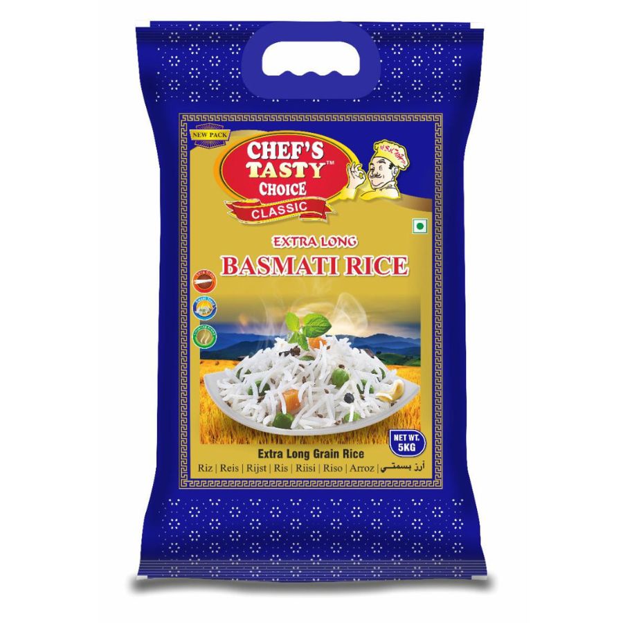 Chef Tasty Extra Long Rice Basmati 5kg