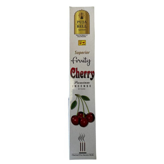 Cherry Incense Sticks (11 Sticks) 18g- Puja Bell (1)