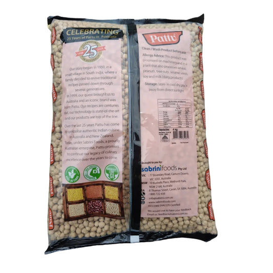 Chickpeas (Kabuli) 8-9mm 4kg  Pattu