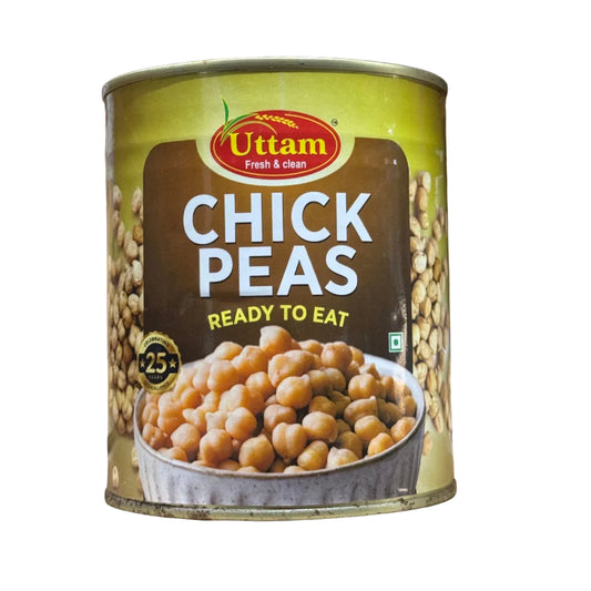 Chickpeas (Ready to Eat) 850g - Uttam