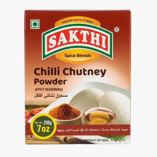 Chilli Chutney Powder Spicy Seasoning 200g - Sakthi