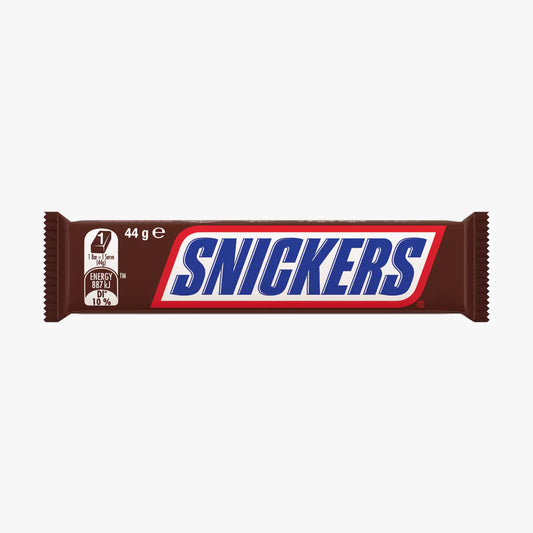 Chocolate Bar Peanuts Caramel Nougat 44g - Snickers