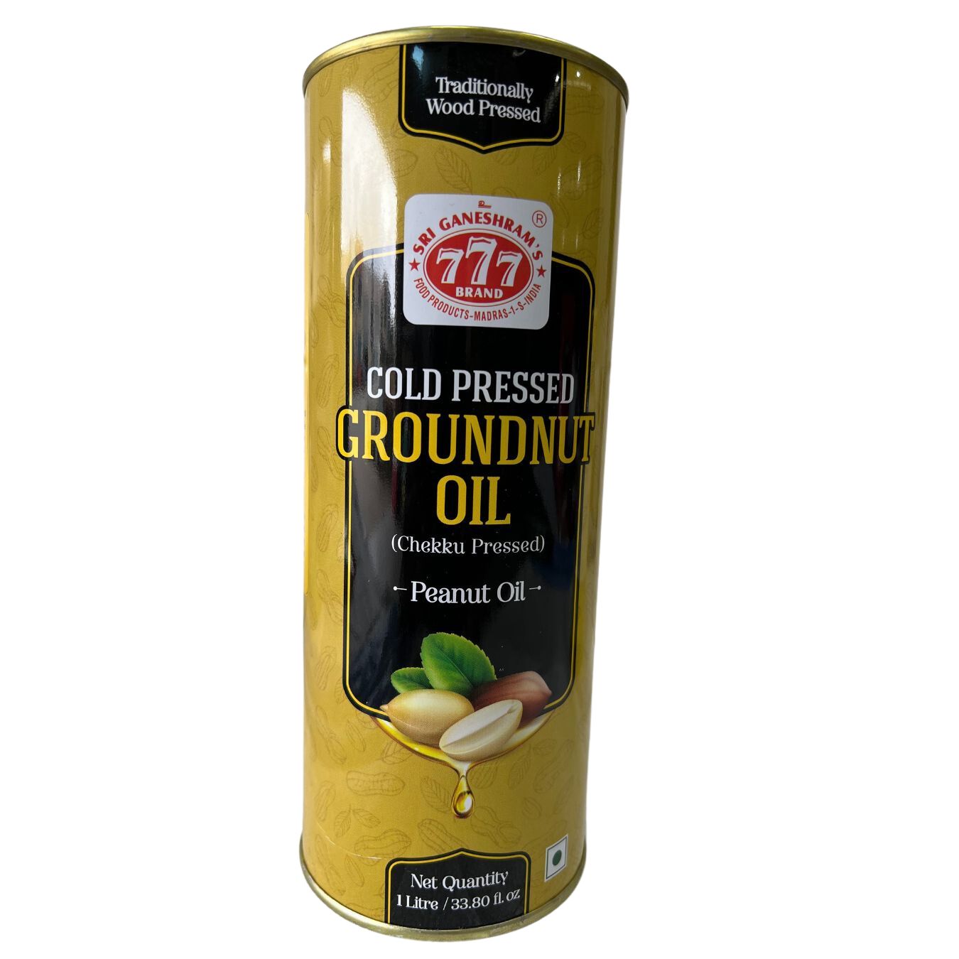 Coldpressed Groundnut Oil 1L - 777 Brand (1)