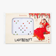 Colourful Stone Bindi - Lady Beauty