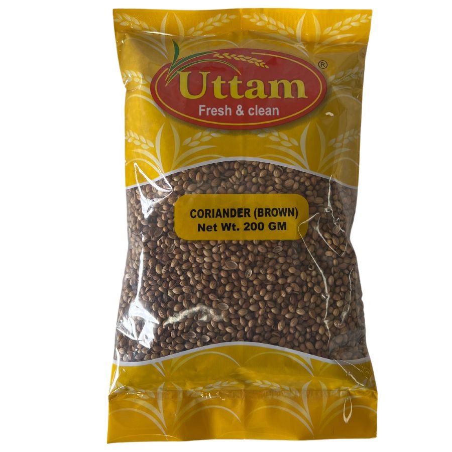 Coriander Seeds (Brown) 200g - Uttam