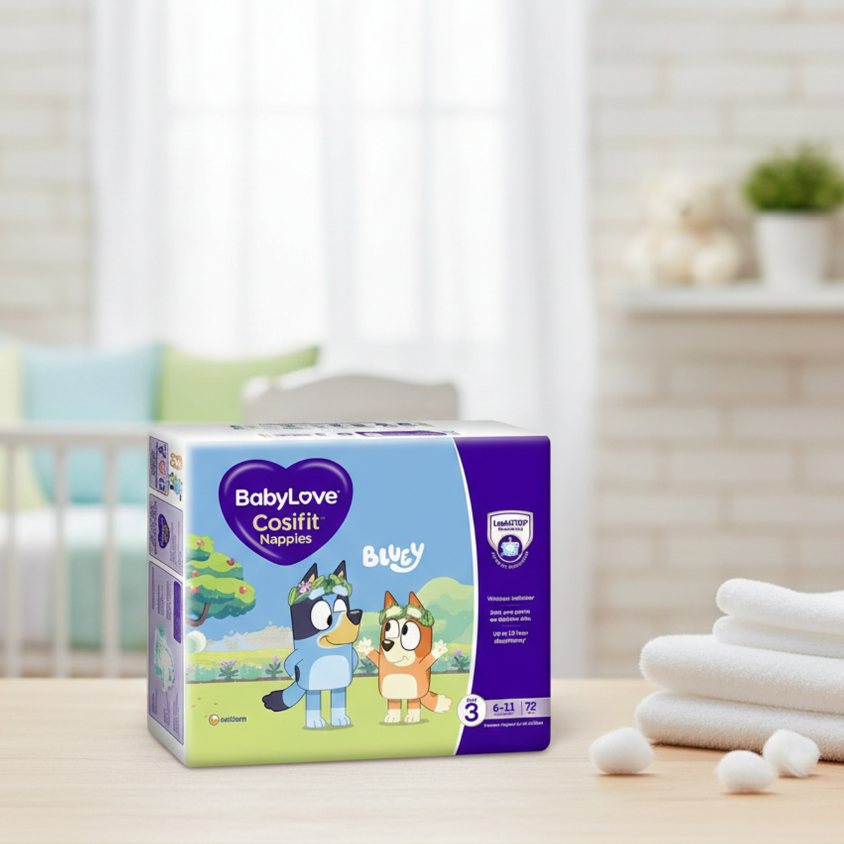 Cosifit Nappies Size 3 (6-11Kg) 72 Pack - Babylove