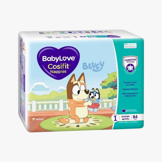 Cosifit Newborn Nappies Size 1 (Up To 5Kg) 84 Pack - Babylove