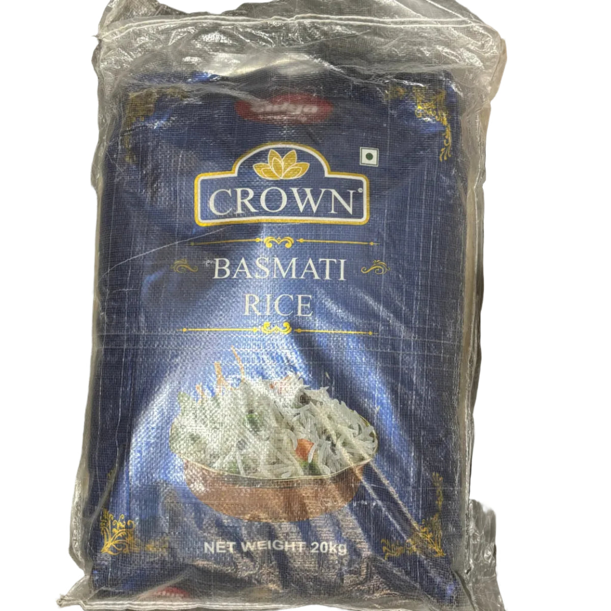 Crown Basmati Rice 20Kg - Indya