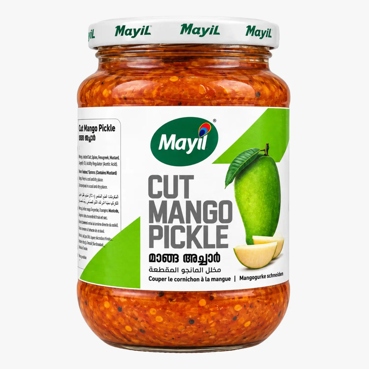 Cut Mango Pickle 400g - Mayil