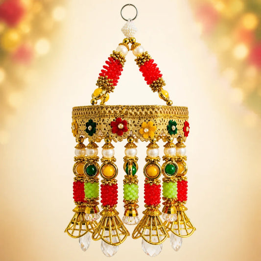 Decorative Golden Jhoomar