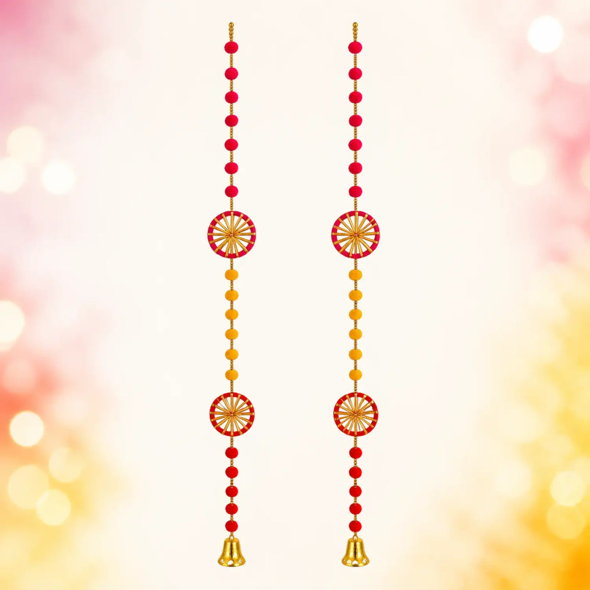 Decorative Wheel Design Hanging Ladi