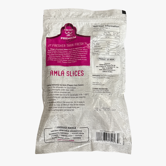 Deep Amla Slices Indian Gooseberry 283g 