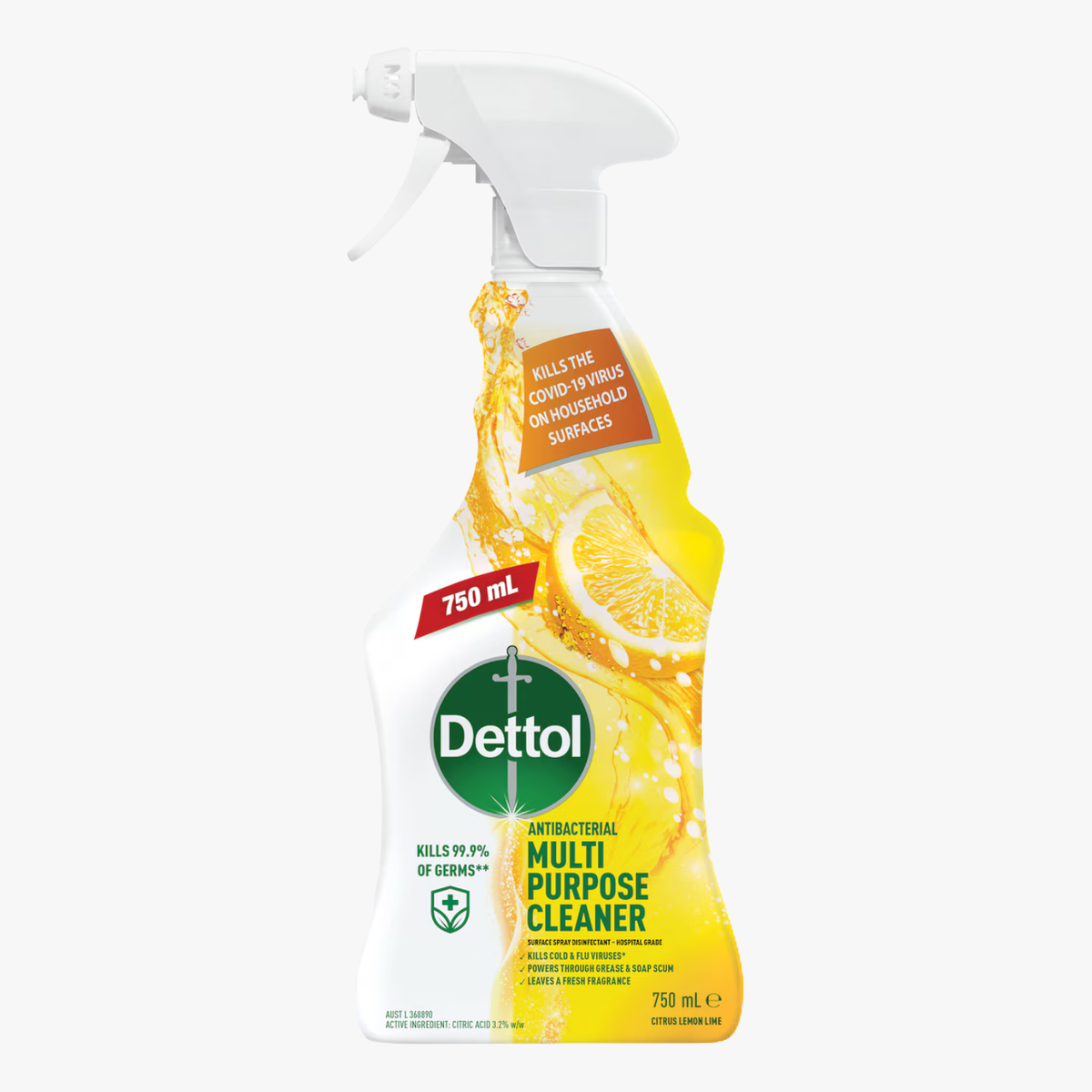 Disinfectant Citrus Multipurpose Surface Cleaning Spray 750ml - Dettol 