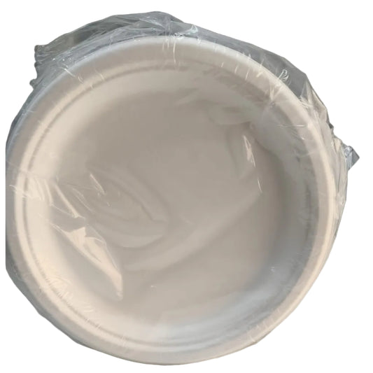 Disposable Biodegradable Plates 9 Inch (50pcs)