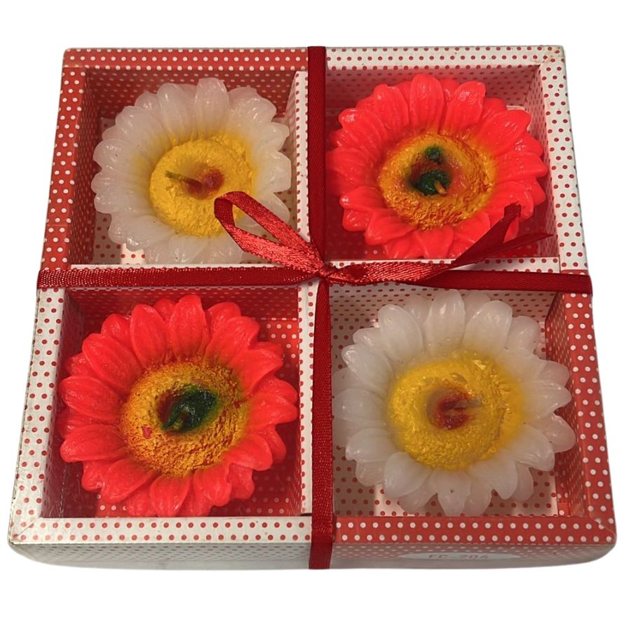 Diwali Floating Candles Red(4pcs)