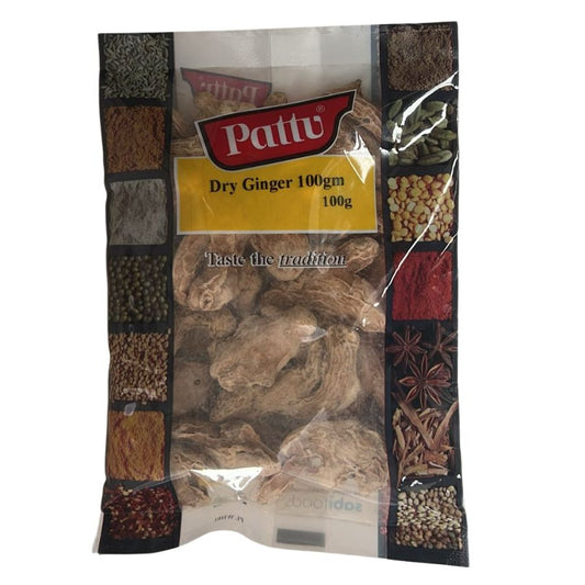 Dry Ginger Whole 100g - Pattu