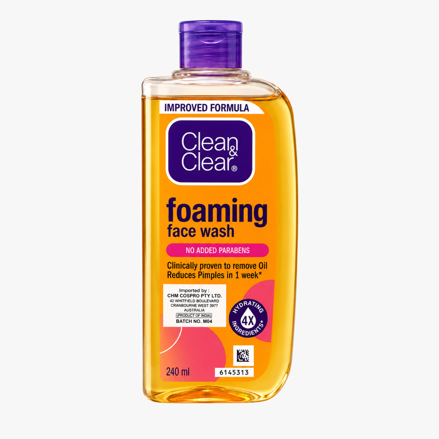 Foaming Face Wash 240ml - Clean & Clear