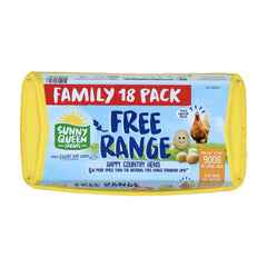 Free Range Eggs 18 Pack - Sunny Queen