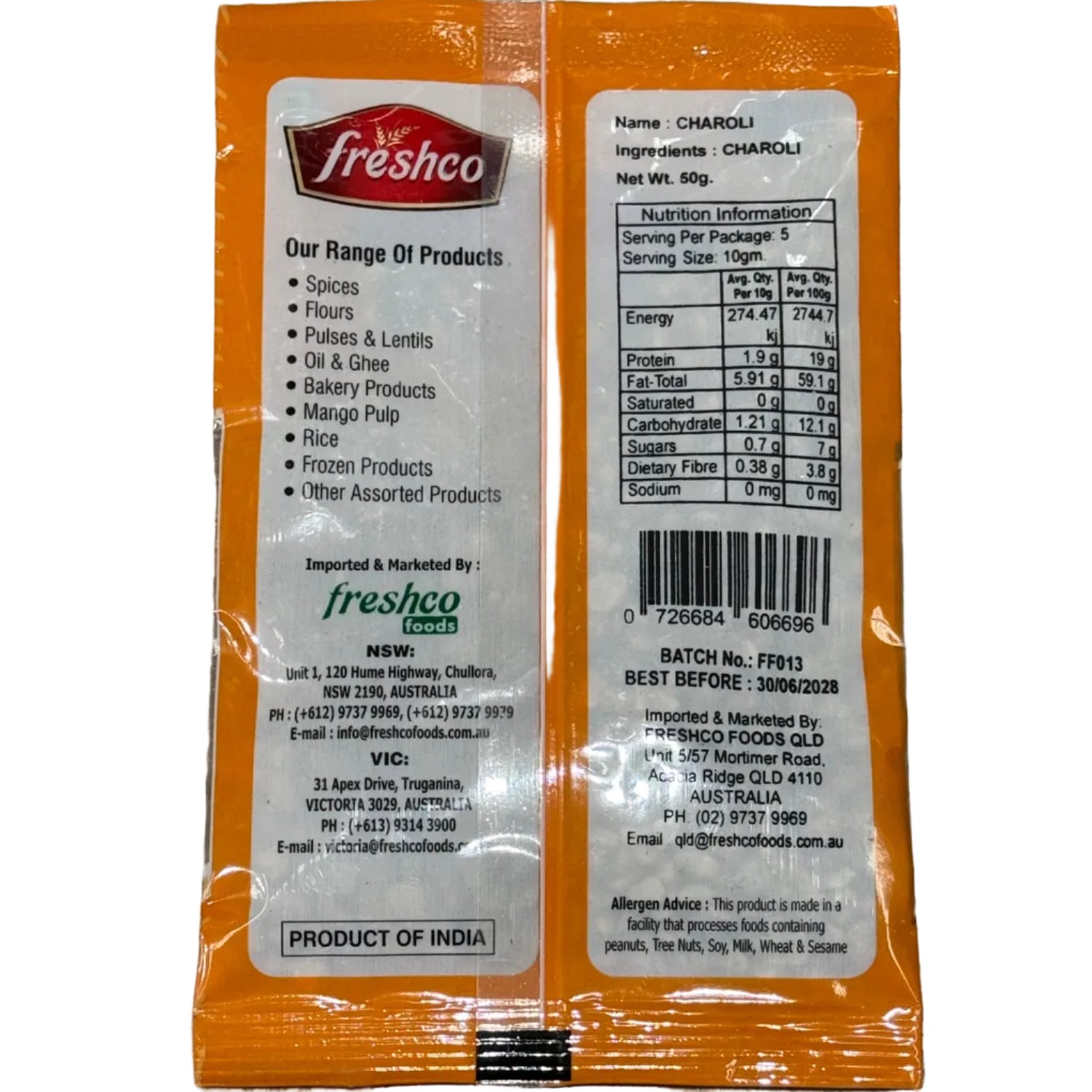 Freshco Charoli Seeds 50g