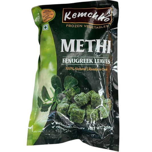 Frozen Methi Leaves (Fenugreek) 308g - Kemchho