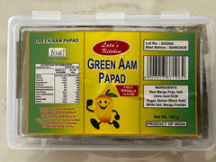 Aam Papad Green 150g  - Lata's Kitchen