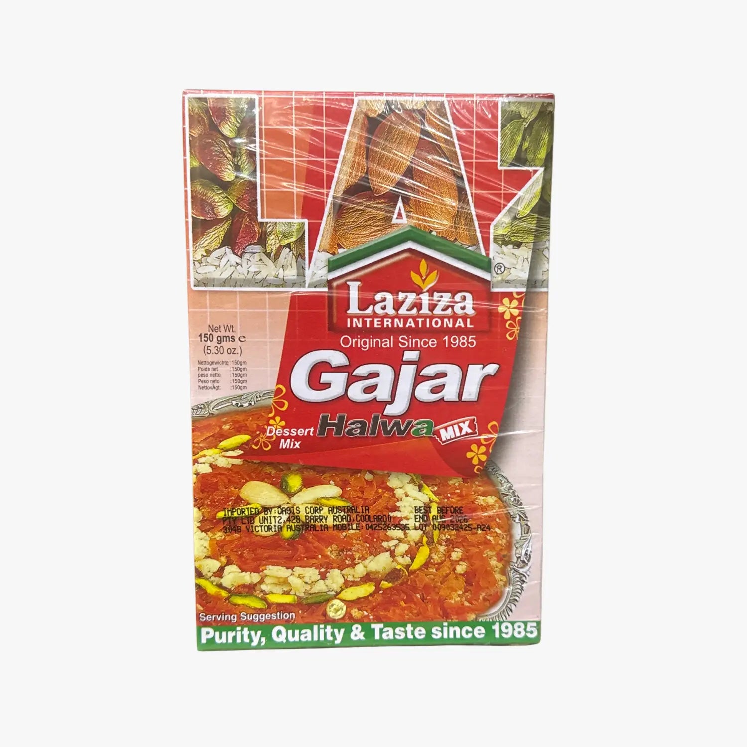 Gajar Halwa Mix 150g - Laziza