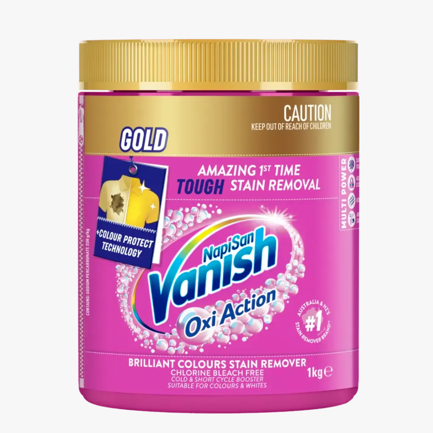 Gold Colours Stain Remover 1kg - Vanish Napisan