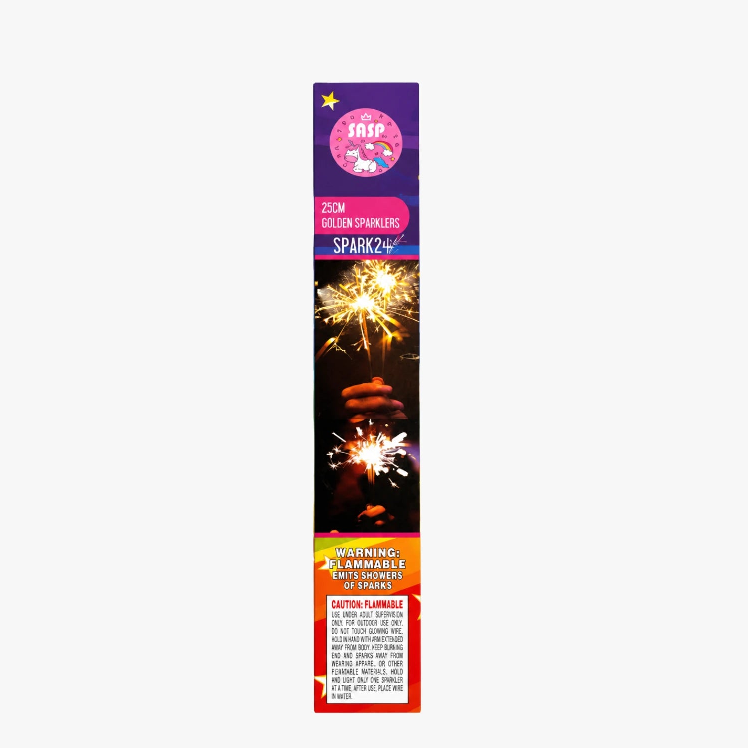 Golden Sparkler 25cm Set (10 pcs) - Sasp